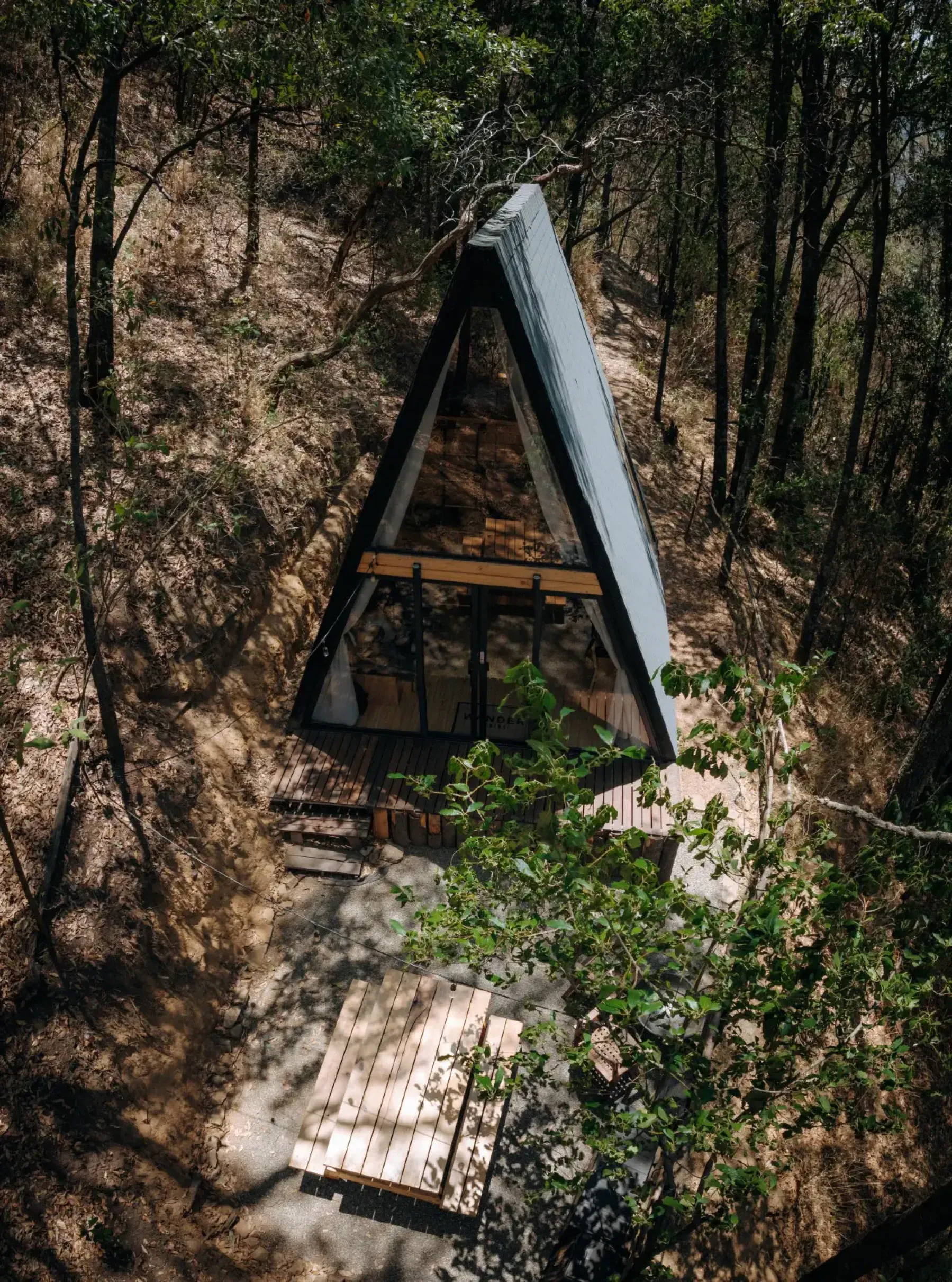cabañas cerca de CDMX en medio del bosque