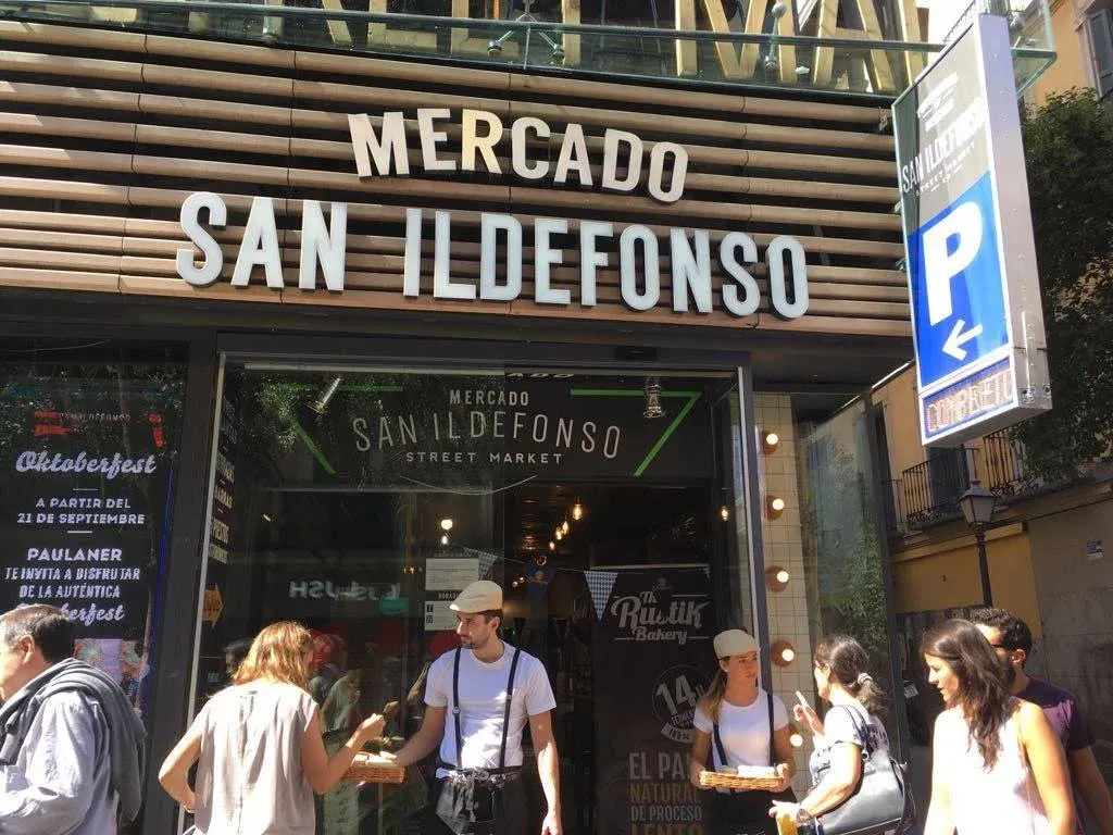 mercado: lugares para visitar en Madrid