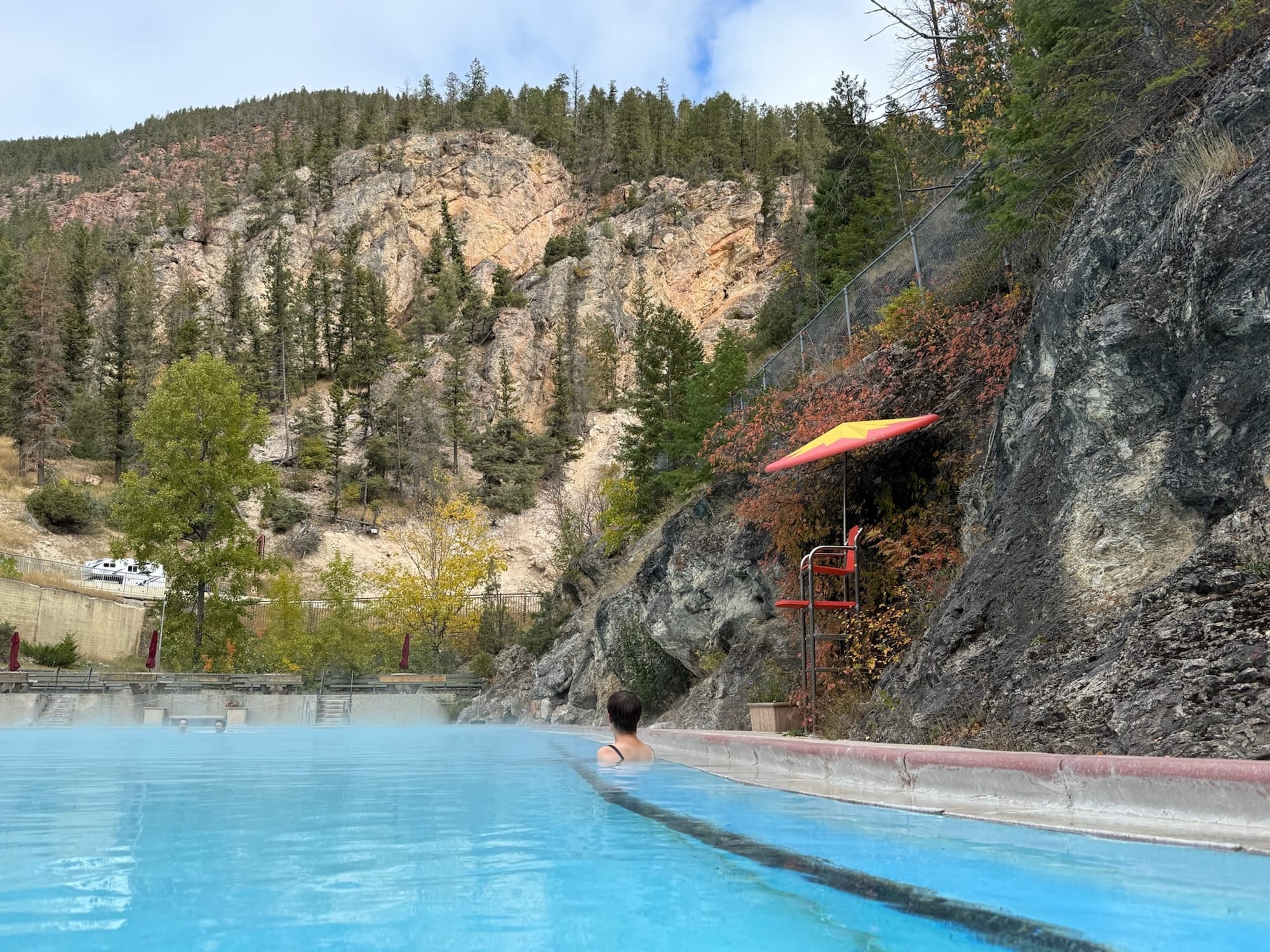 Hot springs in Canada