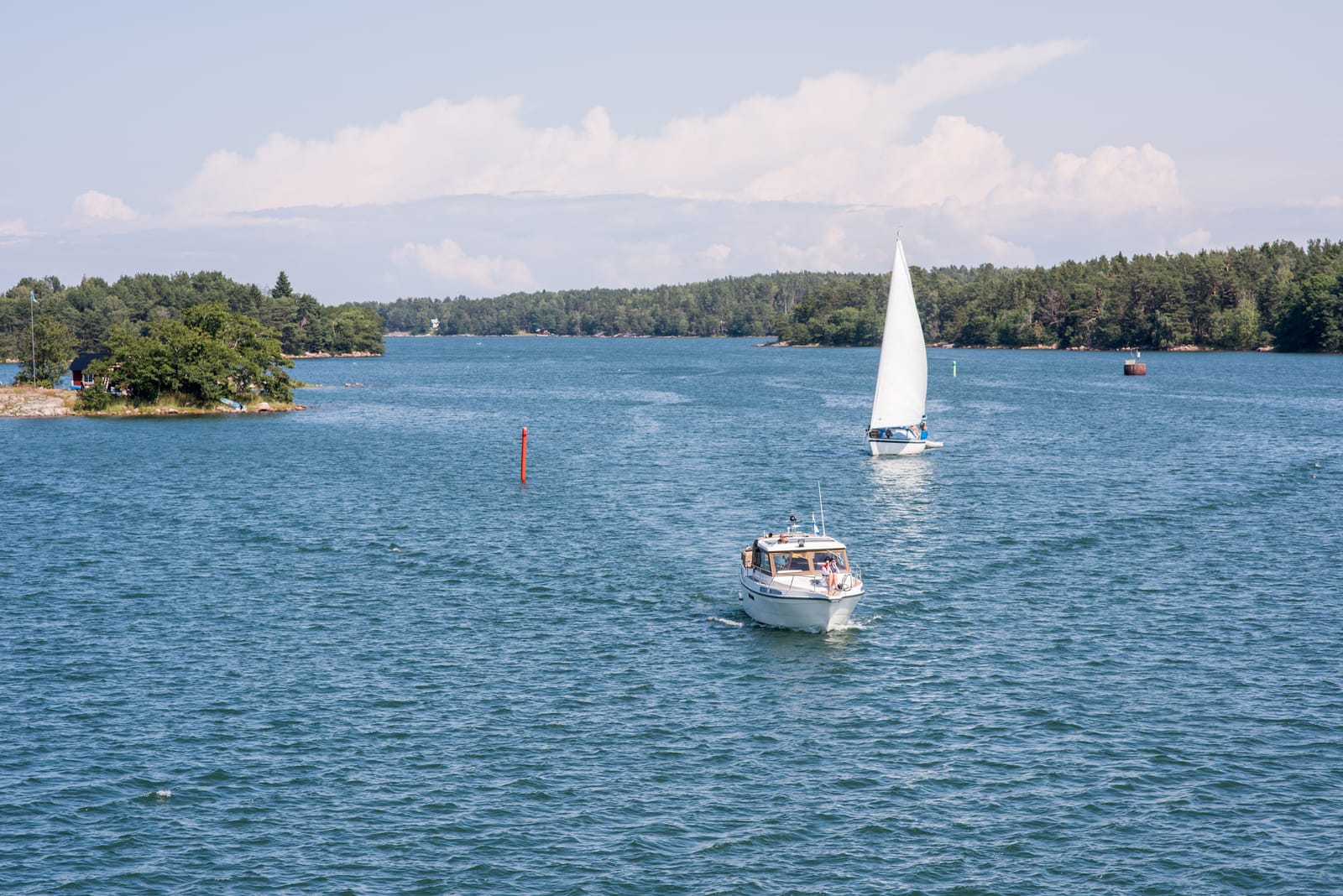 Ferry at Åland, Finland.
