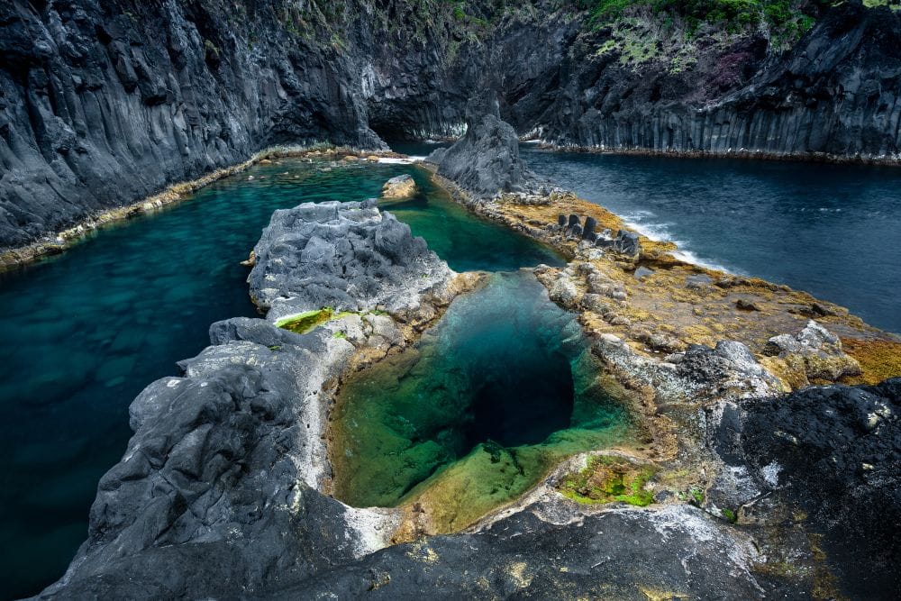 poza simao, azores, portugal, aguas termales